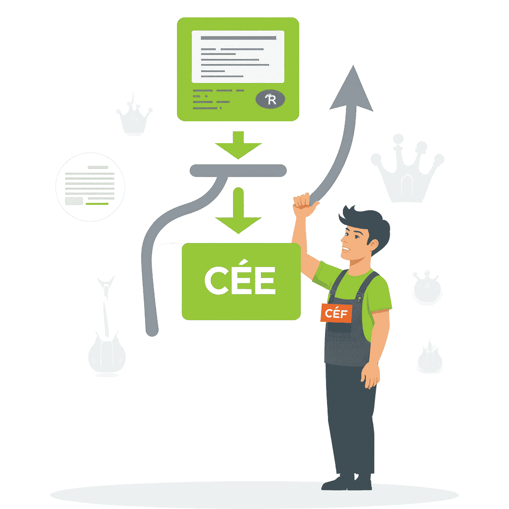 Illustration sur les certificats d'économie d'énergie (CEE).