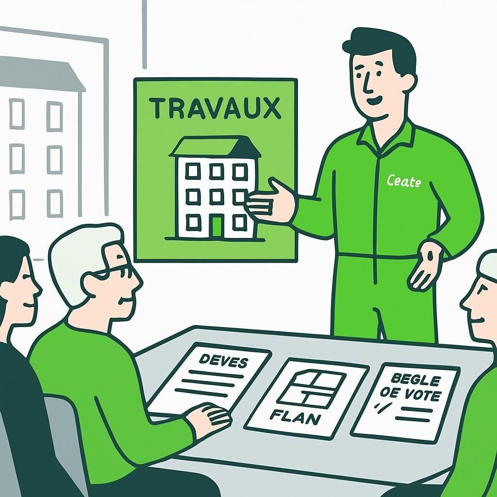 découvrez comment voter efficacement les travaux lors des assemblées générales de copropriété pour garantir la bonne gestion et l'entretien de votre immeuble.